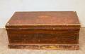 Grained and Paintdecorated Pine Dovetailconstructed Chest