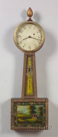 Mahogany Patent Timepiece or Banjo Clock