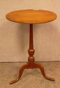 Federal Cherry Tilttop Candlestand
