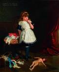 Frederick Richard Pickersgill British 18201900 The Broken Doll