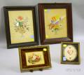 Four Framed Decorative Items