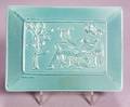 Wedgwood Matte Green Glazed Cigarette Box and Cover