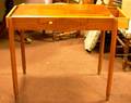 French Art Deco Veneered TwoDrawer Library Table
