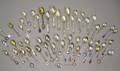 Collection of Approximately Fiftytwo Sterling Silver and Enameled Souvenir Spoons