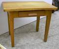 Arts  Crafts Oak OneDrawer Table