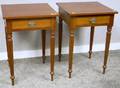 Pair of Federalstyle OneDrawer Stands