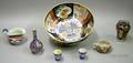 Seven Pieces of Imari Porcelain Tableware