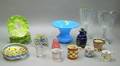 Nineteen Pieces of Assorted 19th and 20th Century Glass and Ceramic Decorative and Collectible Items