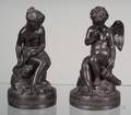 Two Wedgwood Black Basalt Figures