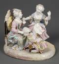 German Porcelain Figural Group