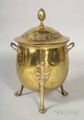 Classical Brass Coal Bucket