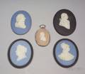 Five Assorted Wedgwood Portrait Medallions