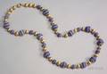 Wedgwood Dark Blue Jasper Dip Bead Necklace