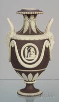 Wedgwood Brown Jasper Dip Vase