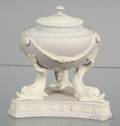 Wedgwood Pale Lilac Jasper Dip Incense Burner and Cover