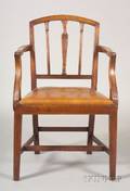 George III Mahogany Armchair