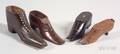 Four Shoeform Snuff Boxes