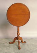 Walnut candlestand