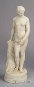 Goss Parian Figure of a Greek Slave