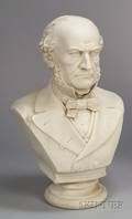 Goss Parian Bust of Gladstone