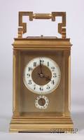 French Bronze Grand Sonnerie Carriage Clock