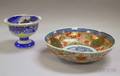 Imari Export Porcelain Bowl and Footed Bowl