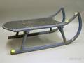 Childs Blue and Blackpainted Wooden Sled