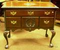 Chippendalestyle Carved Mahogany Lowboy