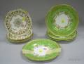 Two Sets of Coalport Giltdecorated Porcelain Plates