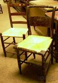 Hitchcocktype Side Chair and a Slatback Side Chair
