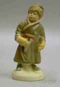 Russian Porcelain Figure of a Boy
