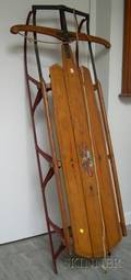 Large Vintage Flexible Flyer Sled
