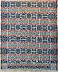 Pennsylvania jacquard coverlet