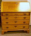 Chippendale Maple Slantlid Desk