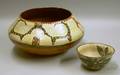 Shipibo and Santo Domingo Pottery Bowl and Jar