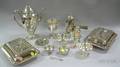 Group of Silver Plated and Sterling Silver Tableware