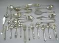 Twentysix Pieces of Assorted Sterling Silver Mostly Serving Flatware