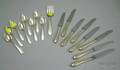 Seventeenpiece S Kirk  Son Sterling Silver Partial Flatware Set