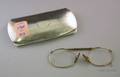 English Sterling Silver Case and Spectacles