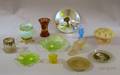 Group of Assorted Colored Art Glass Table Items