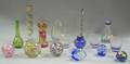 Group of Art Glass Paperweights and Table Items