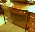 Paine Furniture Federalstyle Mahogany Veneer Swellfront Server