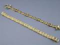 Two 14kt Gold Bracelets