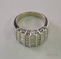 14kt White Gold and Diamond Ring