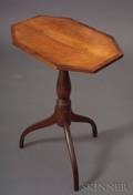 Federal Inlaid Octagonaltop Candlestand