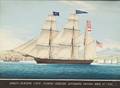 Raffael Corsini Turkish active Smyrna 18301880 Barque Juniata Capt Joseph Cheever Entering Smyrna April 22th 1852