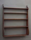 Mahogany Whaleend Fivetier Wall Shelf