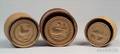Three Wooden Butter Molds