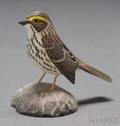 Jess Blackstone 19091988 Carved Miniature Savannah Sparrow