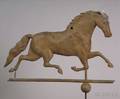 Molded Sheet Copper Running Horse Weathervane